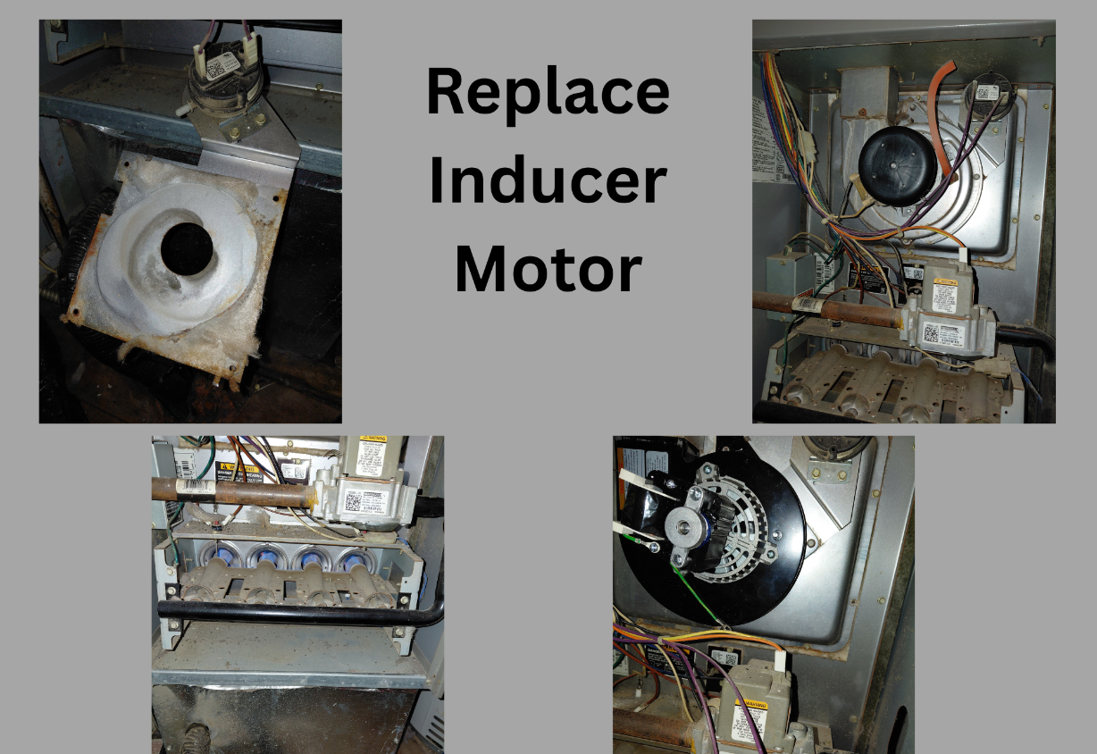 Completed handyman project — split-unit AC installation